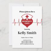 Uittredingsuitnodiging voor verpleegkundig persone kaart (Voorkant)