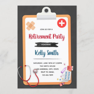 Uittredingsuitnodiging voor verpleegkundige kaart