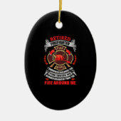 Uittredingsvergoedingen voor brandweermannen 2021 keramisch ornament (Voorkant)