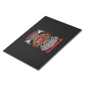 Uittredingsvergoedingen voor brandweermannen 2021 notitieblok (Schuin)