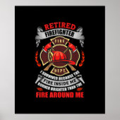 Uittredingsvergoedingen voor brandweermannen 2021 poster (Voorkant)