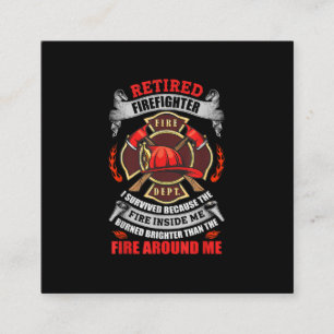 Uittredingsvergoedingen voor brandweermannen 2021 vierkante visitekaartje