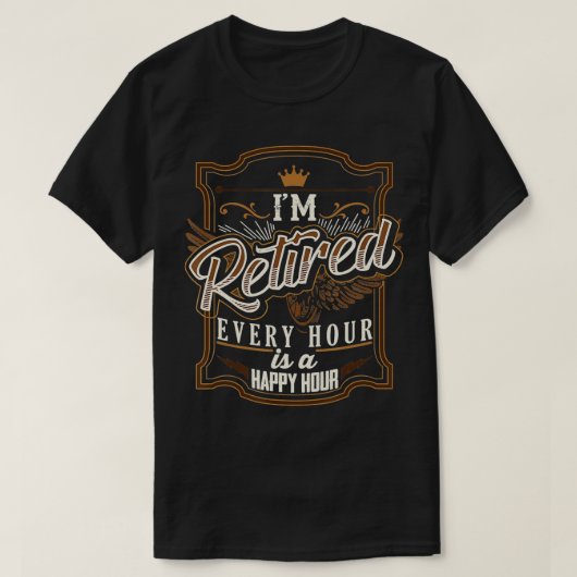 Uittredingsvergoedingen voor mannen Funny Im in ru T-shirt (Design voorkant)