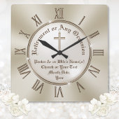 Uittredingsvergoedingen voor pastors of elke geleg vierkante klok