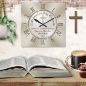 Uittredingsvergoedingen voor pastors of elke geleg vierkante klok