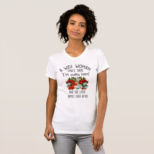 Uittredingsvergoedingen voor vrouwen, Funny Retire T-shirt (Voorkant volledig)
