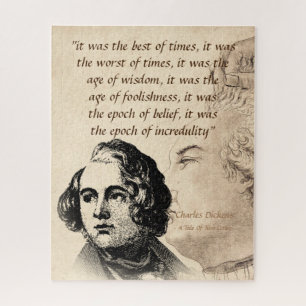 Uittreksel uit een lijst van twee steden legpuzzel