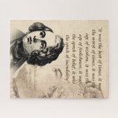 Uittreksel uit een lijst van twee steden legpuzzel (Horizontaal)