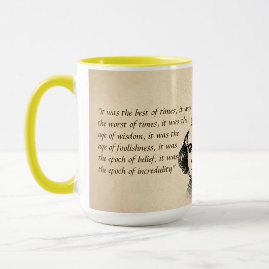 Uittreksel uit een lijst van twee steden mok (Links)