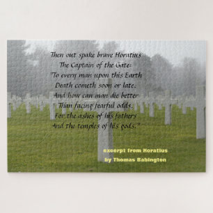 Uittreksel uit Horatius Legpuzzel