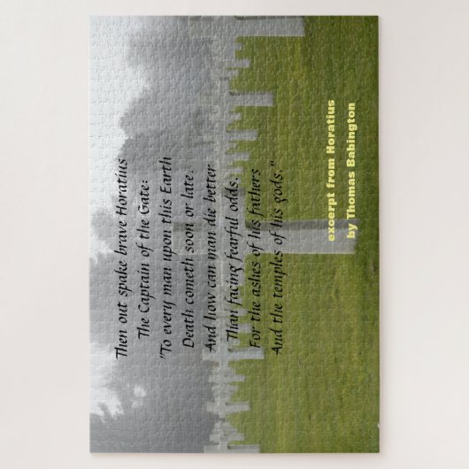 Uittreksel uit Horatius Legpuzzel (Verticaal)