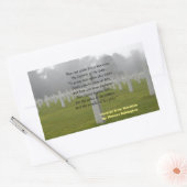 Uittreksel uit Horatius Rechthoekige Sticker (Envelop)