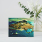 Uitvaart door Newell Convers Wyeth Feestdagenkaart (Staand voorkant)