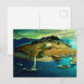 Uitvaart door Newell Convers Wyeth Feestdagenkaart (Voorkant / Achterkant)