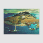 Uitvaart door Newell Convers Wyeth Tissuepapier (Voorkant)