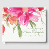 Uitvaart Gastenboek | Bloemen 4 (Voorkant)