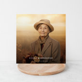 Uitvaart in het Spaans | Espanol Memorial foto zwa Kaart