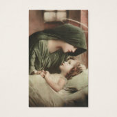 Uitvaart Moeder Maria Verlies Gebed Sympathie Kaar Visitekaartje (Voorkant)