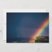 Uitvaart viering van het leven | Regenboog Herdenk Kaart (Achterkant)
