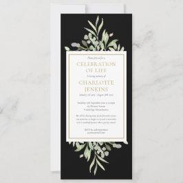 Uitvaartdienst viering van het leven Invi Kaart