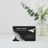 Uitvaartdiensten Visitekaartje (Staand voorkant)