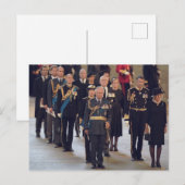 Uitvaartkoninklijke begrafenis van koning Charles  Briefkaart (Voorkant / Achterkant)
