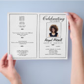 Uitvaartprogramma | De Reis Vieren | FP0001 Flyer (Hand)