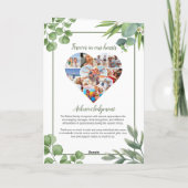 Uitvaartprogramma - Eucalyptus Leaves Design Programma (Achterkant)