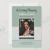 Uitvaartprogramma kaart (Voorkant)