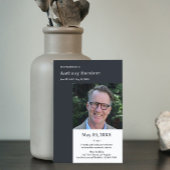 Uitvaartservice Aangepaste foto Kaart