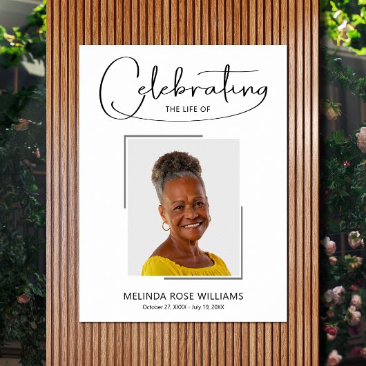 Uitvaartviering Van Levensfoto Poster