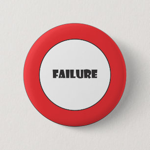 Uitvalsignaal verbieden ronde button 5,7 cm