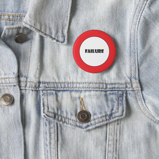 Uitvalsignaal verbieden ronde button 5,7 cm (In situ)