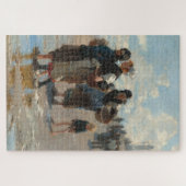 Uitvaren om te vissen door John Singer Sargent Legpuzzel (Horizontaal)