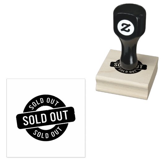UITVERKOCHT Compact Jet Zwarte Inkt Magazijn Voorr Rubberstempel (Gestempeld)
