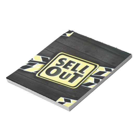 Uitverkochte Kunstprint Notitieblok (Linkerzijde)