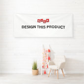 UITVERKOOP! Banner - 4'x10' - Binnen - Op maat (Insitu)