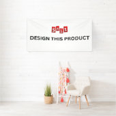 UITVERKOOP! Banner - 4'x8' - Binnen - Op maat (Insitu)