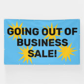 Uitverkoop Banner Bedrijfsbeëindiging (Horizontaal)