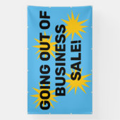 Uitverkoop Banner Bedrijfsbeëindiging (Verticaal)