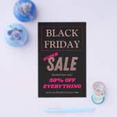 Uitverkoop / Black Friday Roze / Roze Goud Flyer (Enkel)