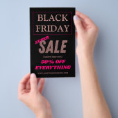 Uitverkoop / Black Friday Roze / Roze Goud Flyer (Hand)