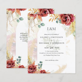 UITVERKOOP! Boho Burgundy Goud Bloem Boeren Bedrij