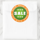 Uitverkoop Bord Ronde Sticker (Tas)