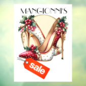 UITVERKOOP BORDJE RAAMSTICKER (Vel 3)