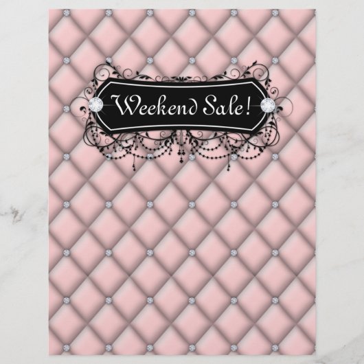 UITVERKOOP Flyer Mode Sieraden Salon Make-up Geste (Voorkant)