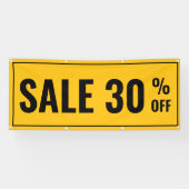 Uitverkoop korting aangepaste banner (Horizontaal)