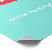 Uitverkoop ontbijt, koffiezaak ontbijtmenu poster (Hoek)