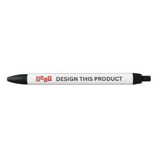 UITVERKOOP! Pen - Rode inkt - Op maat - Zwart - Se