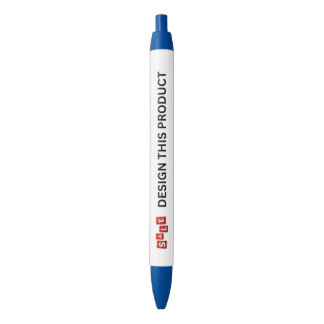 UITVERKOOP! Pen - Zwarte inkt - Op maat - Blauw -